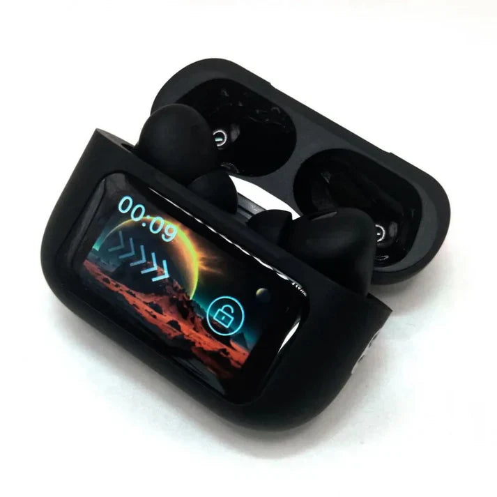 A9 Pro| Wireless Bluetoot Anc Noise Reduction | Led Touch Screen Earbuds