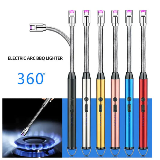 Arc Lighter With Usb Charging | Safety Switch | Rotate 360