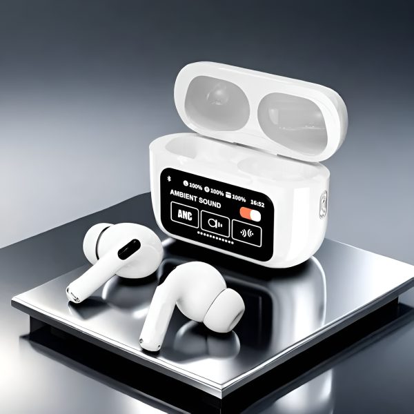 A9 Pro| Wireless Bluetoot Anc Noise Reduction | Led Touch Screen Earbuds